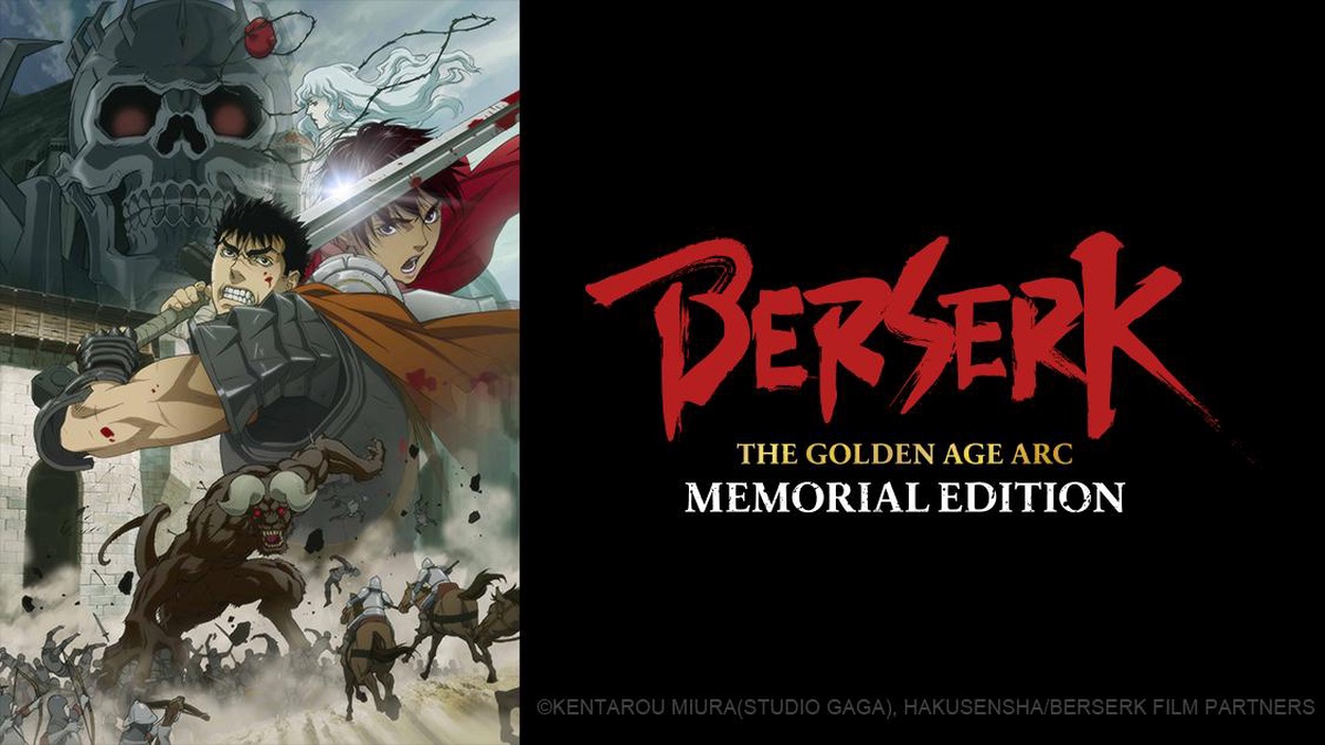 Berserk: La Edad de Oro - Memorial Edition en Español (Castellano) - Crunchyroll